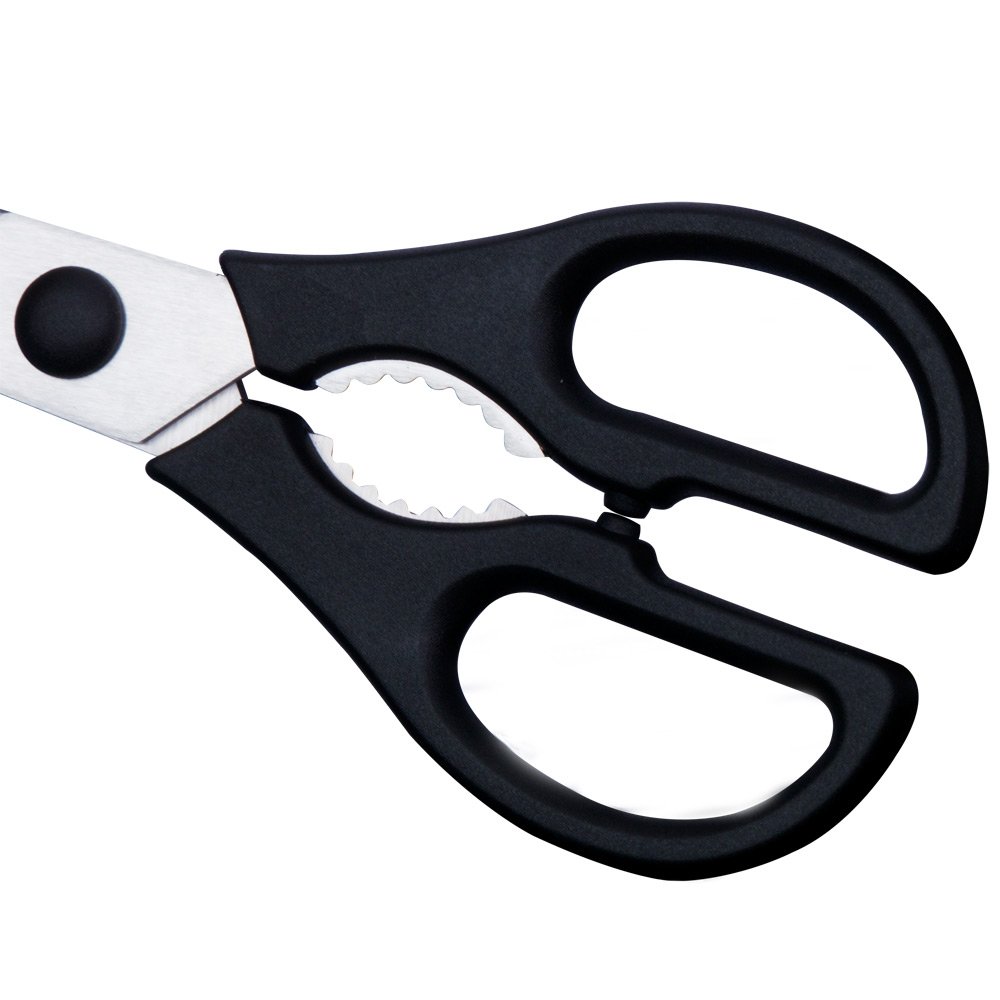 WÜSTHOF Kitchen Scissors (5558), 21 cm, indispensable Helper in Every Household, Sits Comfortably in The Hand, Stainless Steel, Black - Image 3