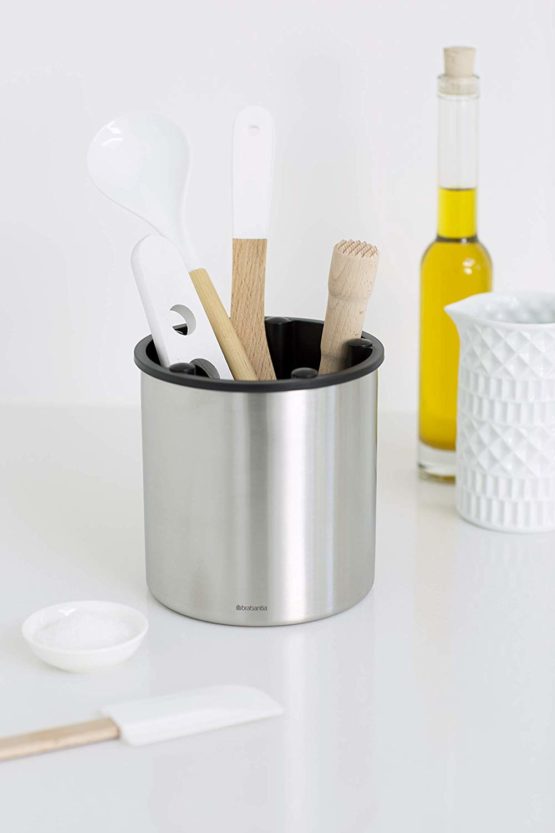 Brabantia 313066 Gadget Organiser Kitchen Utensil Holder - Matt Steel - Image 3