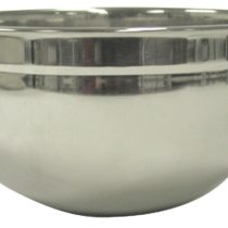 Norpro 5 Quart Stainless Steel Bowl, Silver, 9.5 inches / 24 cm