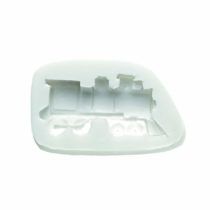 silikomart Silicone Mould Sugarflex Train, White