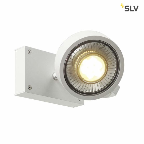 SLV KALU/Internal Illumination, Surface, Wall-Mounted Light, Ceiling spot / GU10 75W White, Aluminium, 75 W - Image 4