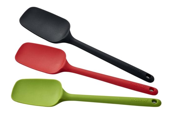 Mastrad F10400 Silicone Spoon, Black - Image 2