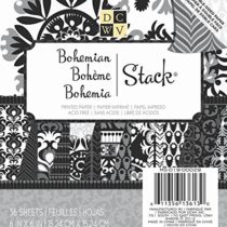 Die Cuts with View Bohemian Cardstock Stack,