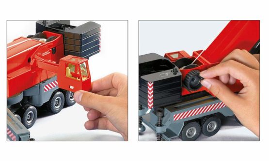 Siku 4311 Super Mega Lifter Crane, Red - Image 4