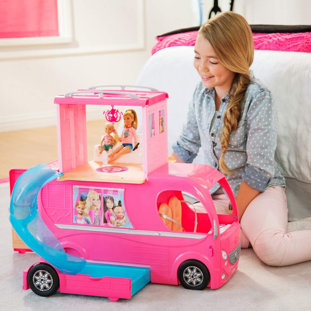 Barbie Pop-up Camper Vehicle – Bigamart