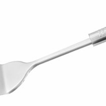 Fackelmann Stainless Steel Slotted Turner, Silver, 33 x 7.9 x 4.5 cm