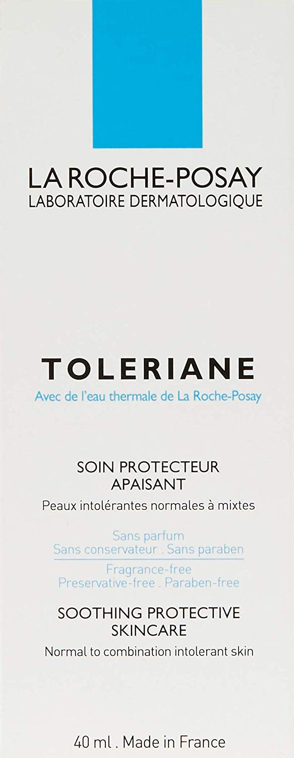 La Roche-Posay Toleriane Sensitive Cream Face Moisturiser For Sensitive Skin 40ml, 40 ml (Pack of 1) - Image 2