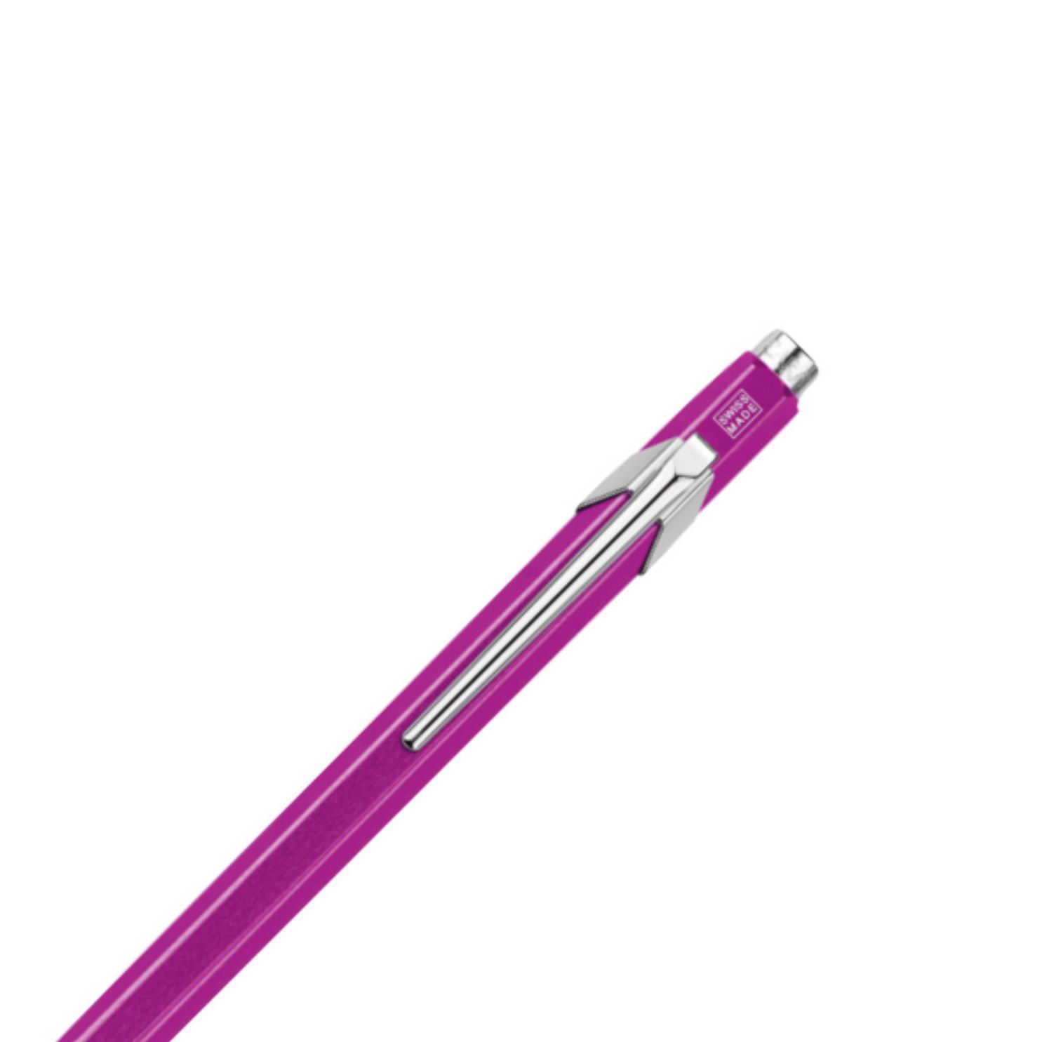 Caran d'Ache 849 Metal Range Ball Pen - Metal-X Violet - Image 2