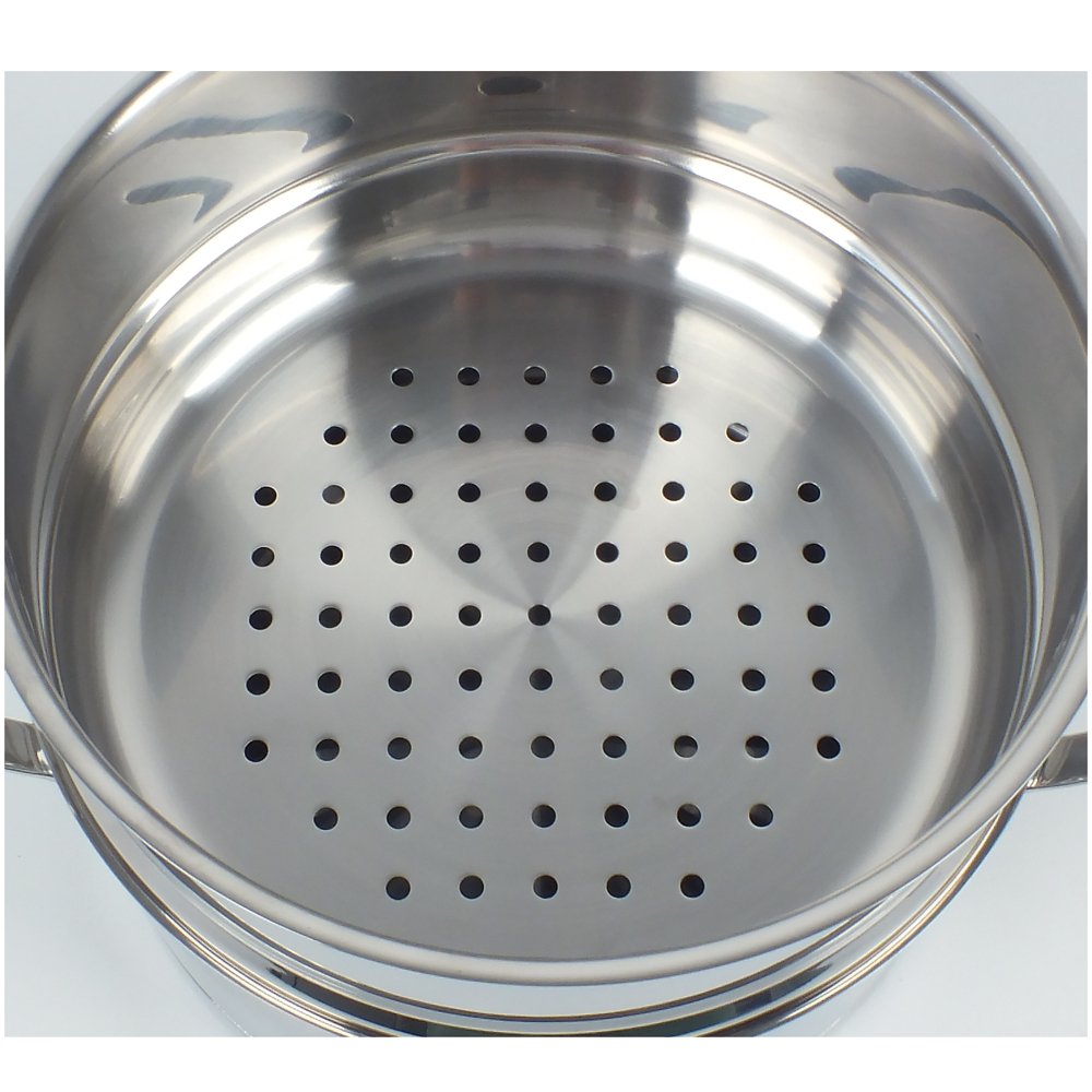 Kela 10994 Universal Steamer with Glass Lid, Stainless Steel, Suitable for Induction Diameter: 20 cm, 3.0 L Cailin - Image 4