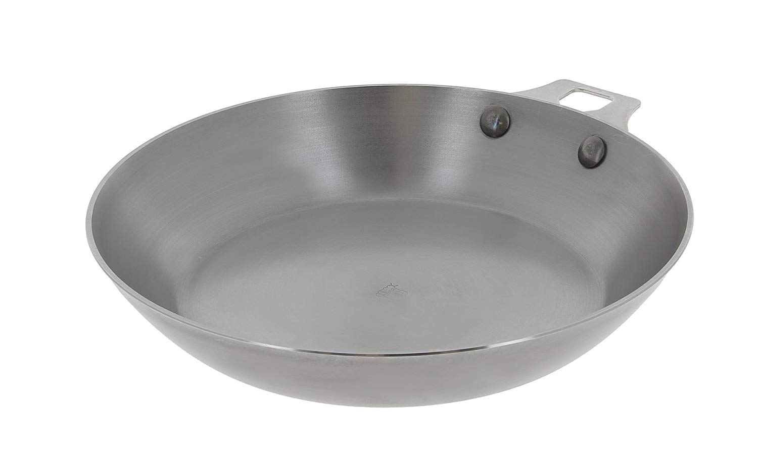 De Buyer Mineral B Frying Pan with Detachable Element, 20 cm, Silver, 56302, 30.81 x 24.41 x 5.59 cm