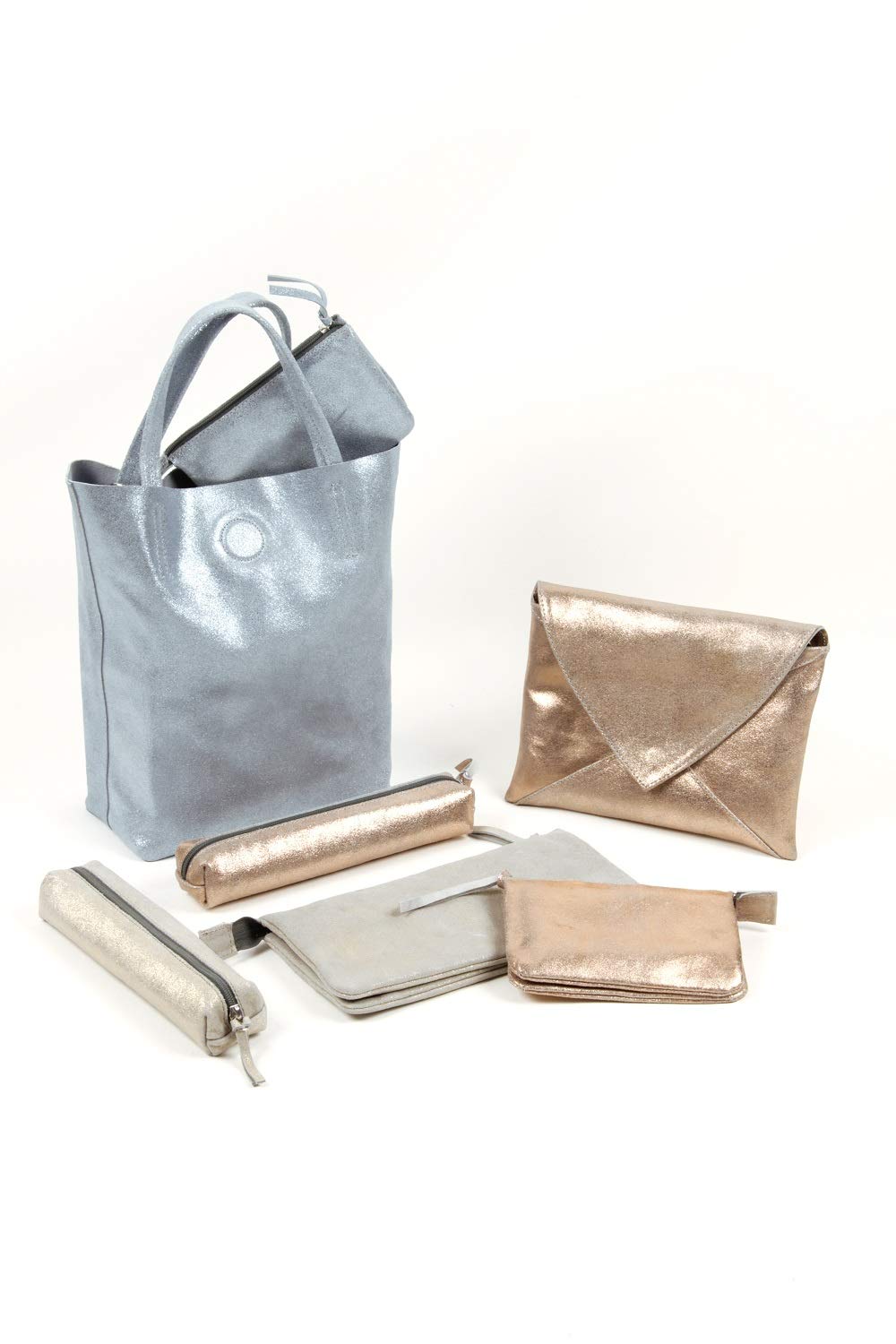 Clairefontaine Plume Pencil Cases, 13 cm, Gold (Oro), 13 centimeters - Image 3