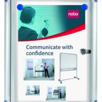 Nobo 1901797 Internal Display Case with Metal Back Panel A4 28 x 37 x 2.2 cm