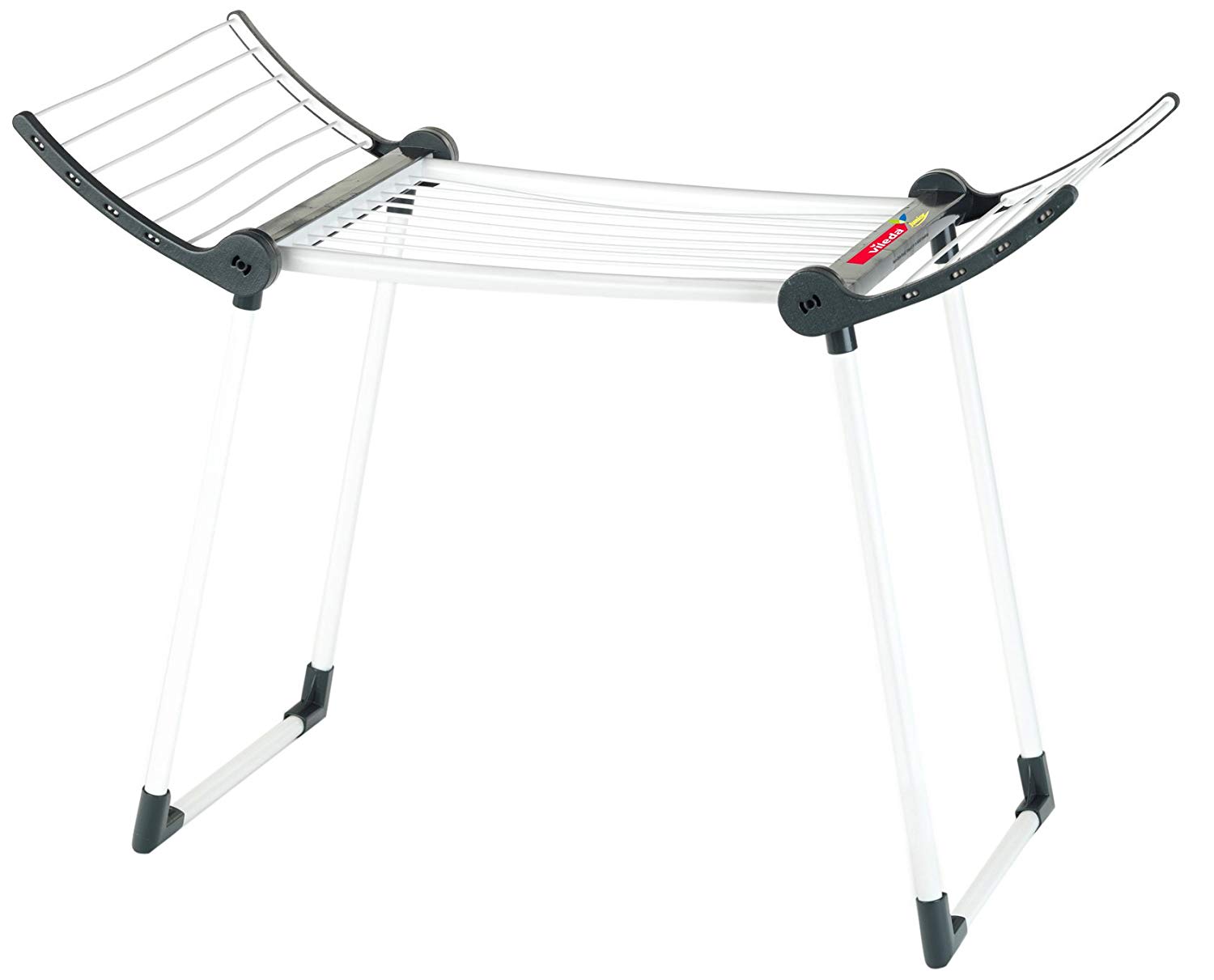 Theo Klein 6735 Vileda Toy drying rack I Stable children's stand for wet doll clothes and teddies I With foldable side panels I Dimensions: 33 cm x 65 cm x 49.5 cm I Toys for child