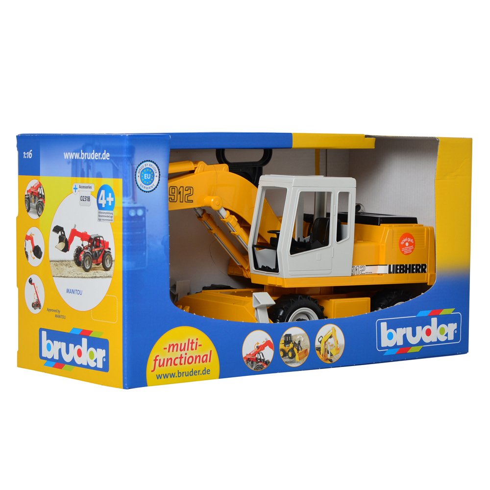 Bruder Liebherr 912 Excavator Toy - Image 2