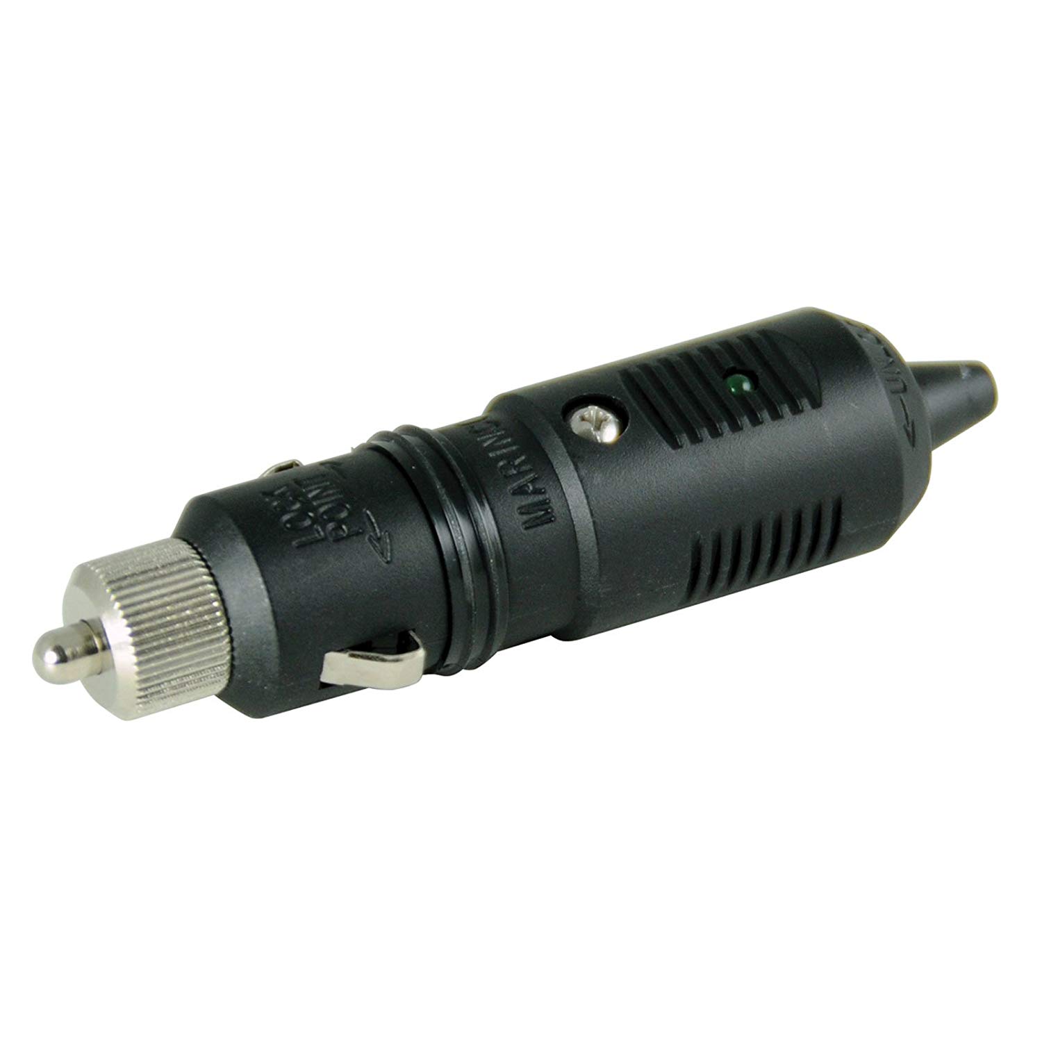 Marinco 12V Plug & Socket - Black