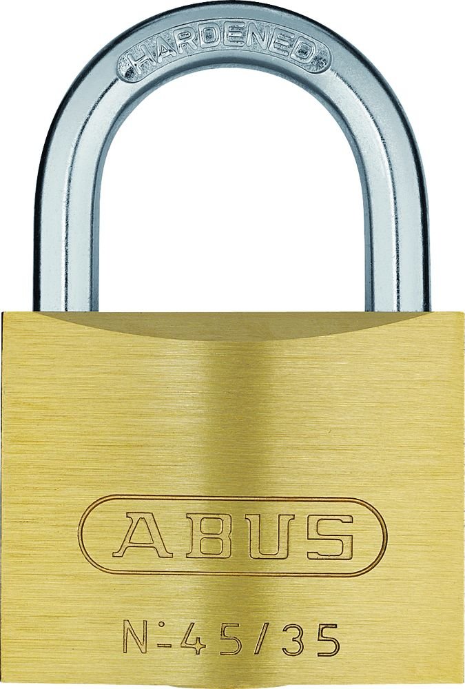 ABUS 5091 Brass Padlock 45/35 SB Size: 35 mm, Single