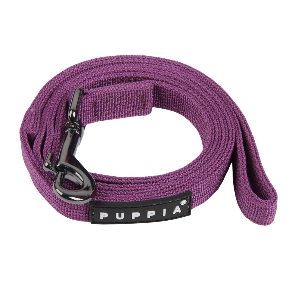 Puppia Authentic Two Tone Lead, Purple, Medium, Violett