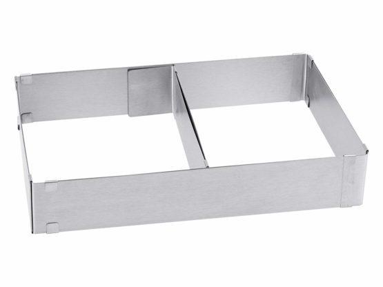 CHG 9754-00 Baking Tray with Divider Height: 5 cm Length and Width can be Adjusted