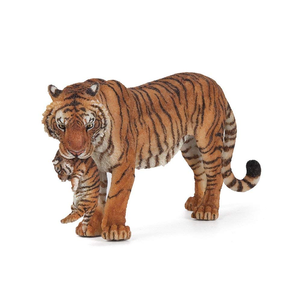 Papo - Realistic Tigress And Cub Figure - Ages 3+ - Wild Life Collection