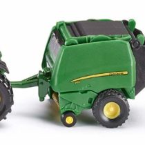 SIKU Blister 0304525 1665 John Deere Plus Baler Die Cast Miniature, Green