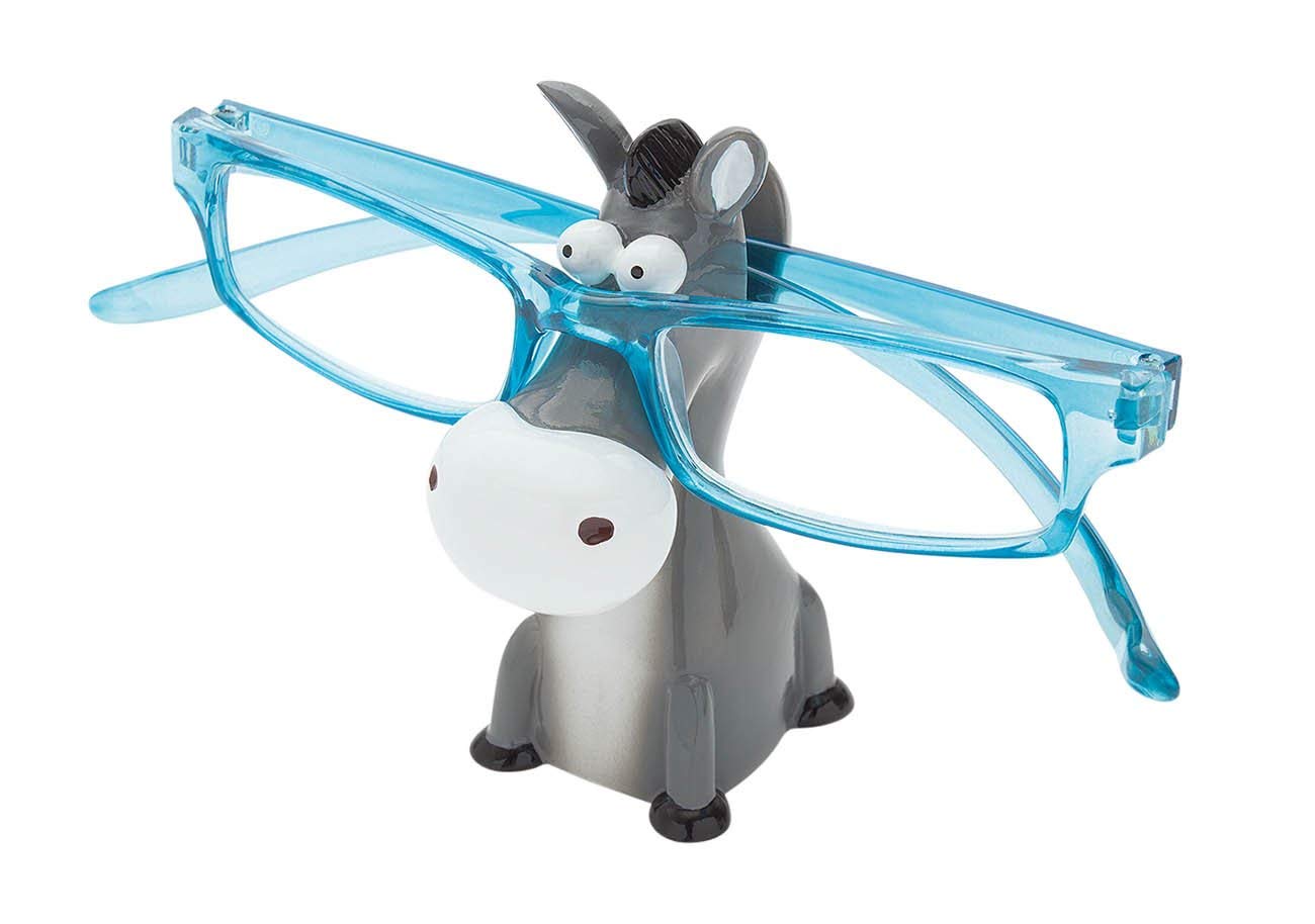 Wedo 202 27105 Donkey Shape Novelty Spectacles Holder, Grey, 7 x 5.3 x 10 cm - Image 3