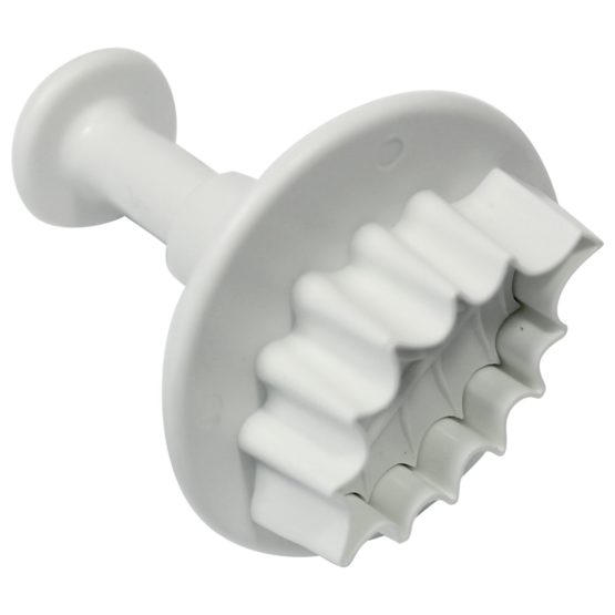 PME HL544 Veined Holly Leaf Plunger Cutters Small, Medium, Large Sizes, Set of 3 White - Image 3