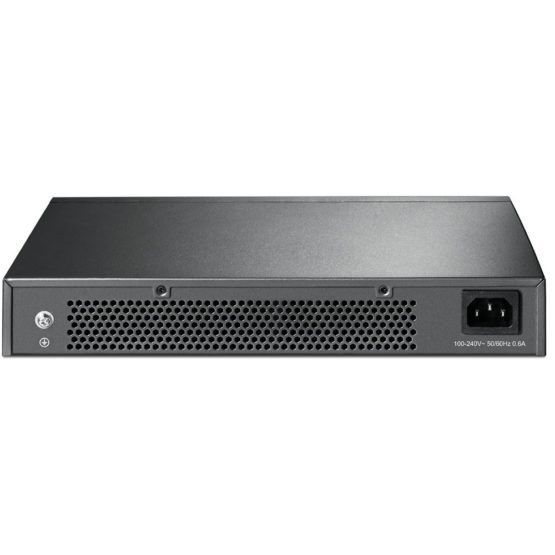 TP-Link TL-SG1024DE 24-Port Desktop Gigabit Easy-Smart Ethernet Switch, Steel Case, 13 Inch Rack-Mount , Black - Image 3