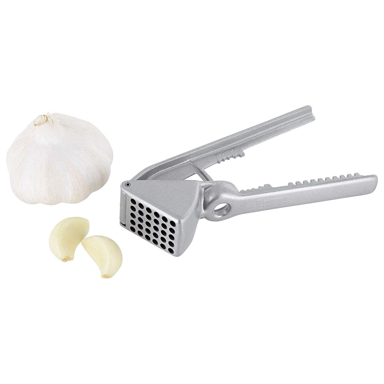Westmark All-Purpose Press, Nutcracker/Decorer/Fish Scaler, 4-In-1, Length: 16 cm, Aluminium, Extracta, 30002260