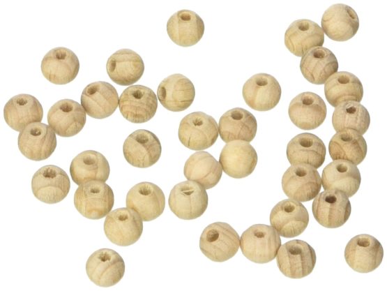 Efco Balls untreated Wood with Hole 6 mm ø 2 mm 1.000 pcs