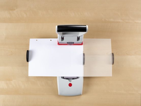 Novus B 2200 200 Sheet Capacity Block Punch and Heavy Duty Hole Punch - Light Grey - Image 2