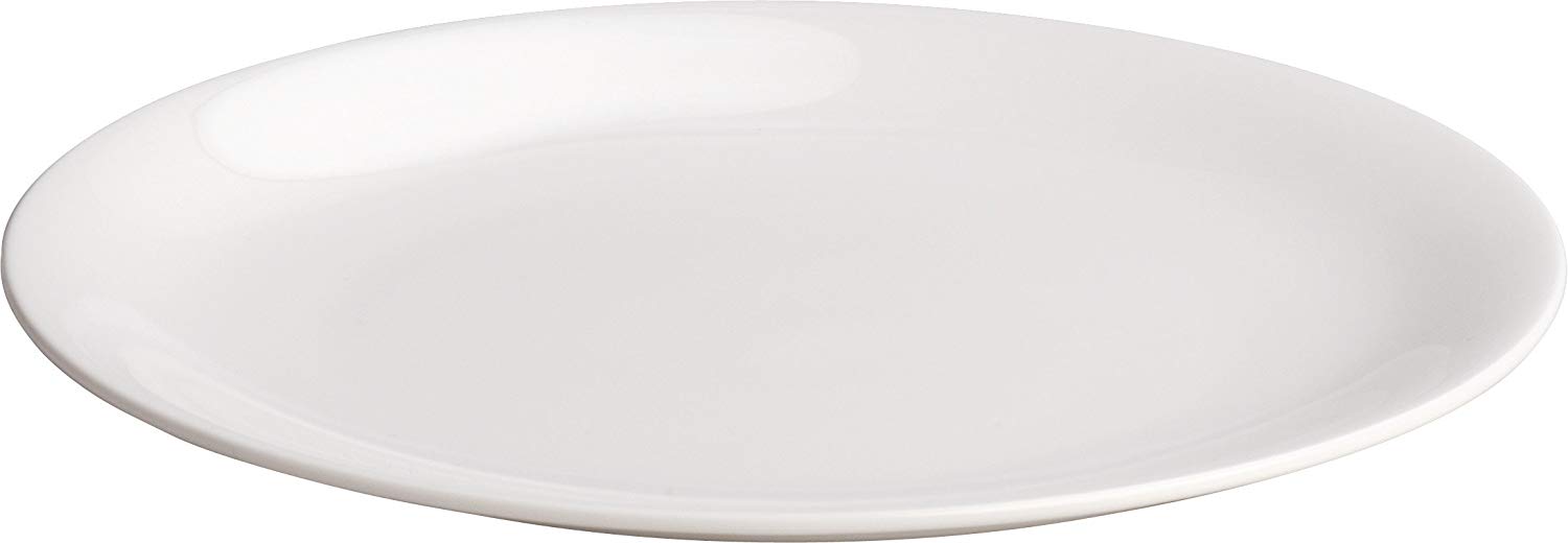 Alessi AGV29/5 All-Time Side Plate - Set of 4, White, 20 Centimeters