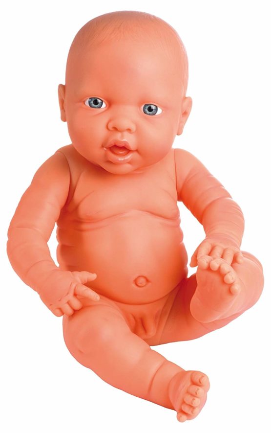 Bayer Design 94200AD Newborn Dolls, Toddler, Naked, Bath Baby Boy, Realistic, Anatomically Shaped, Bright, 40 cm - Image 2