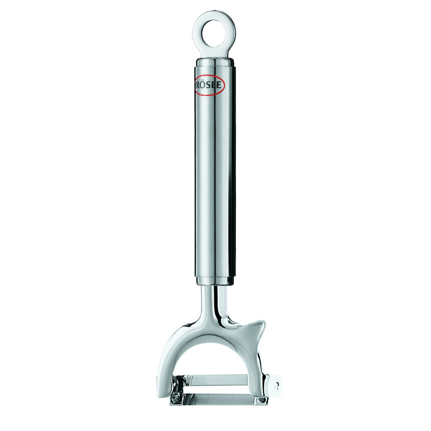 Rosle Stainless Steel Swivel Peeler Crosswise, 17 cm, 4 cm