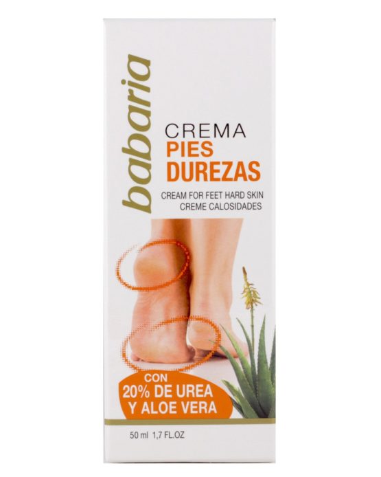 Babaria Aloe Vera Hard Skin Cream for Feet 50ml - Image 3
