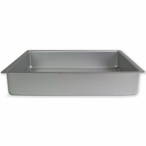 PME Aluminium Oblong Cake Pan 10 x 15 x 4-Inch Deep - Image 3