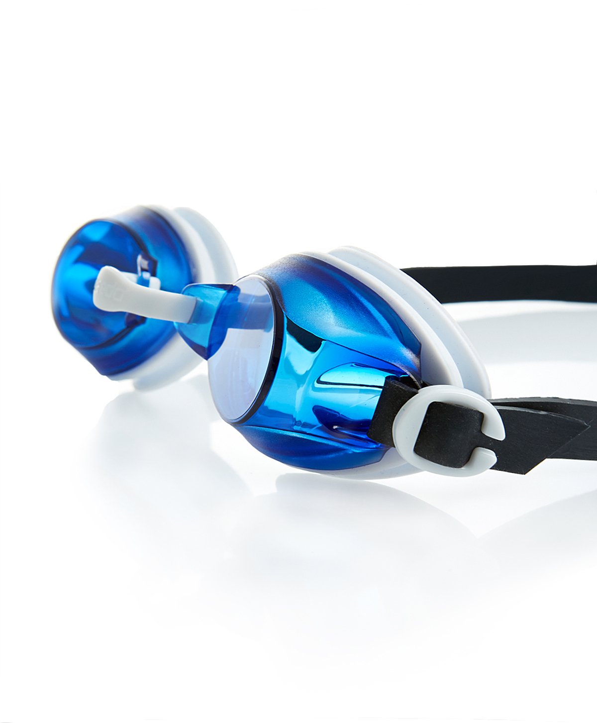 Speedo Jet V2 Swimming Goggles, Navy/White/Blue - Image 4
