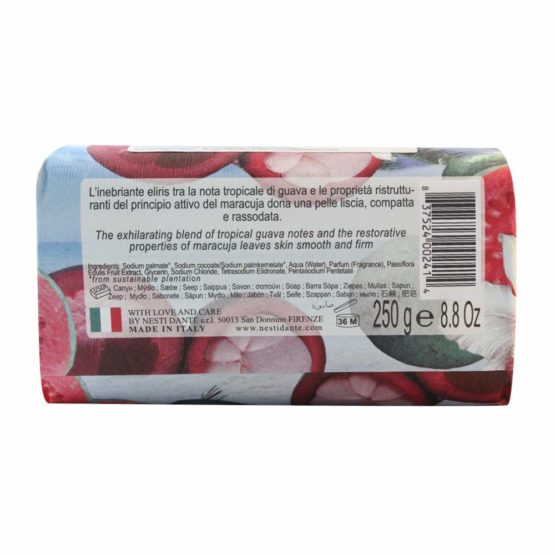 NESTI DANTE Paradiso Tropicale, Hawaiian Maracuja & Guava Soap 250 g - Image 4