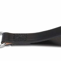 Ancol Heritage Leather Extra Heavy Chain Lead Black 80cm