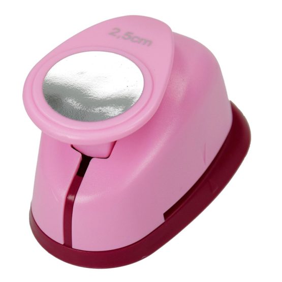 Efco 1791010 Punch M Circle 1 Inch ~ 2,5 cm, Pink