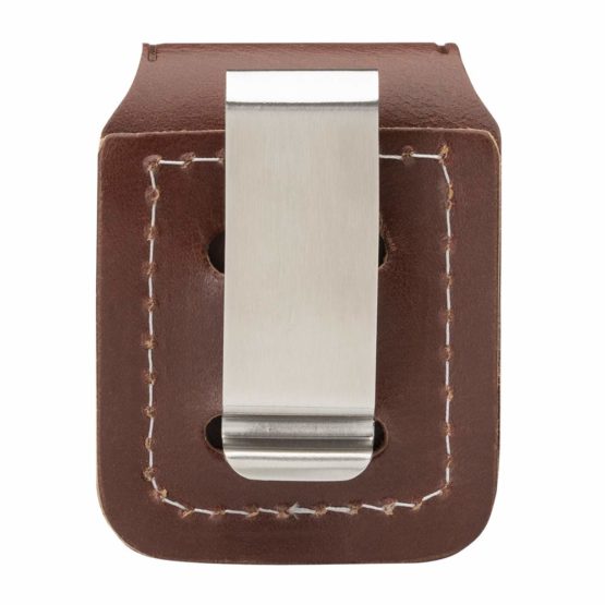 Zippo Pouch With Clip - Brown - Image 3