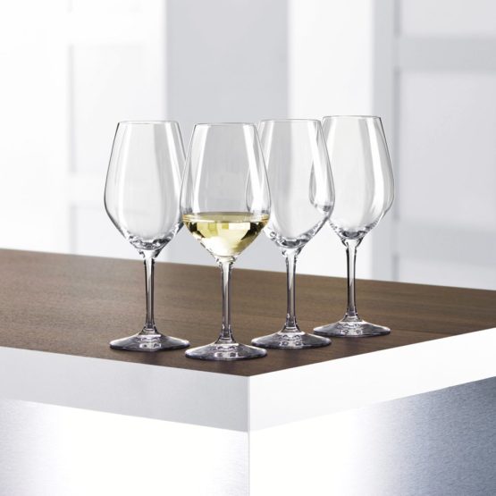 Spiegelau Small White Wine Glasses, Set of 4, Crystal, 360 ml, Authentis, 4400183 - Image 4