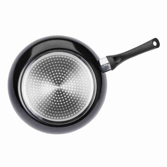 Karl Kruger Riga Aluminium Series Pan, 24 cm, Ceramic, Black/White - Image 2