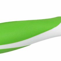 Fackelmann 41976 Nature Plastic/Stainless Steel Spin Peeler, Green/White/Silver, 17 x 7.9 x 3 cm