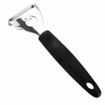 LACOR Professional Y Potato Peeler, Stainless Steel, Black, 5.5 x 30 x 30 cm
