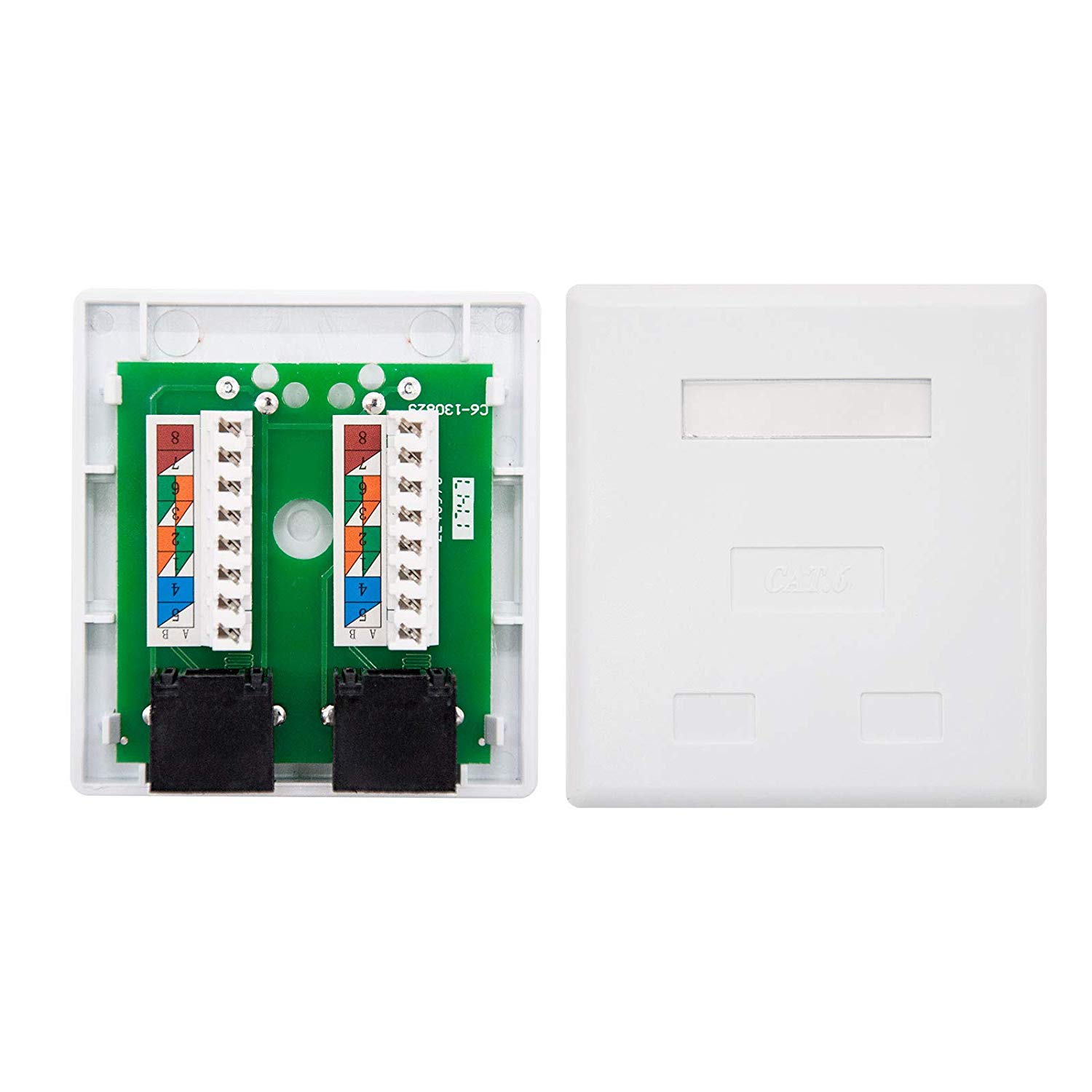 Nano RJ45 CAT. 6 UTP Cable 10.21.1502 - Roseta De Superficie, White [Pack 2 - Image 4