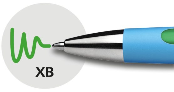 Schneider Slider Rave XB 132504 Ballpoint Pen (Pack of 5) Green - Image 3