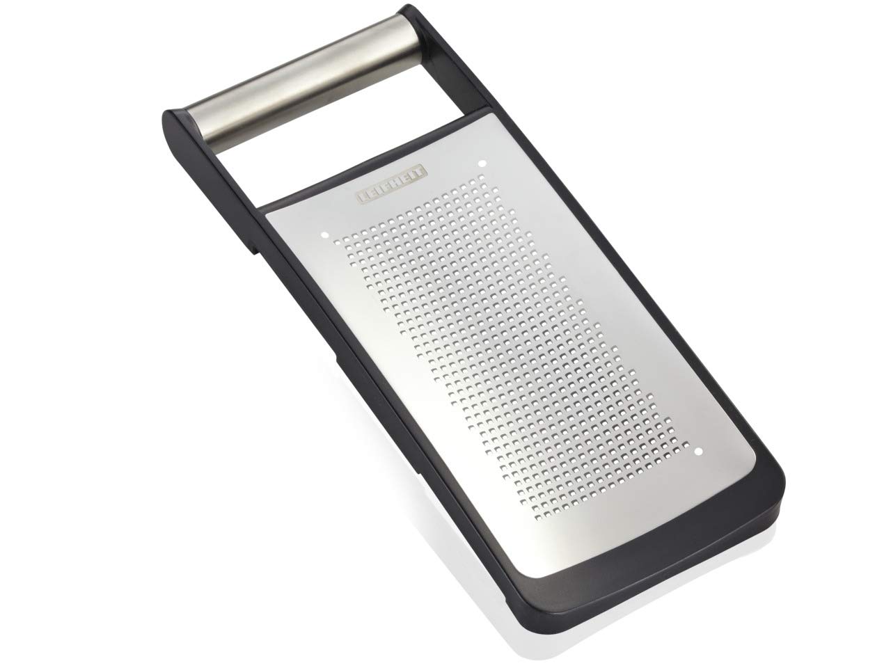 Leifheit "Microcut Proline" Vegetable Fine Grater, Silver/Black
