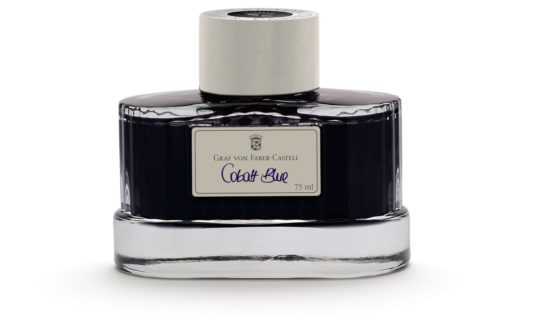 Graf von Faber-Castell Ink Bottle, Cobalt Blue, 75ml 141001