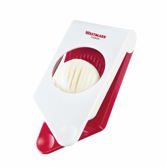 Westmark Egg Divider, Plastic/Stainless Steel, Approximately 18 cm Long, Famos, White/Red, 11682260 - Image 2