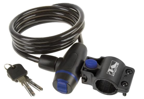 M-Wave Spiral Cable Lock